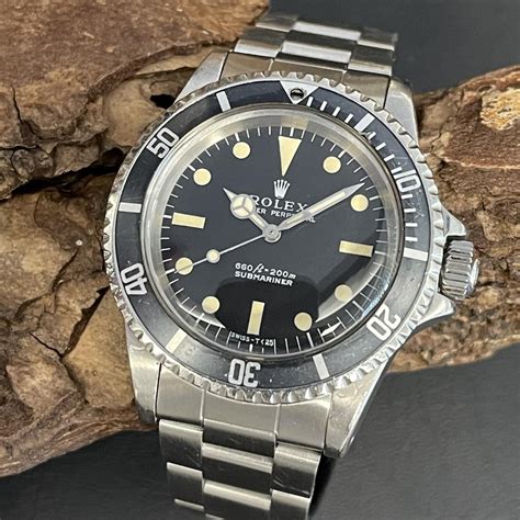 rolex submariner 60er jahre|vintage Rolex Submariner no date.